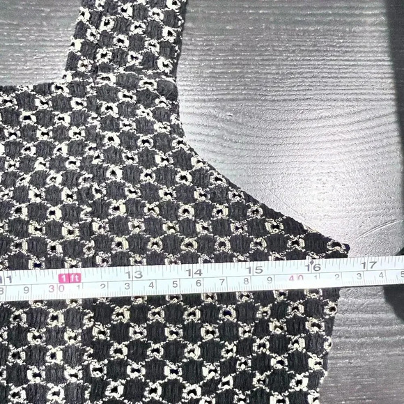 Free People Taking Hearts Mini Dress Stretch Square Neckline Casual Size Medium - Picture 14 of 14